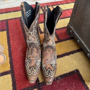 Brown Western Cowboy Boots